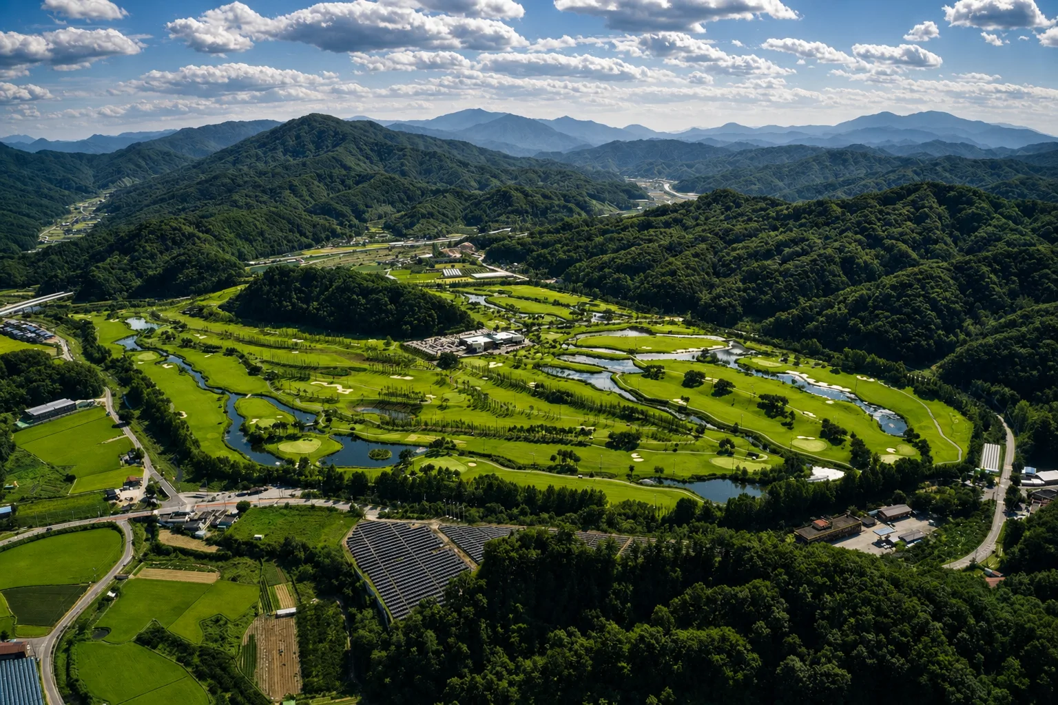 김천 포도 컨트리클럽 전경